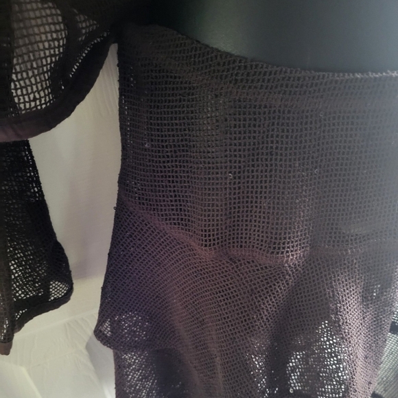 Pacific Cove women's swim coverup brown mesh sequins size M - Picture 10 of 11